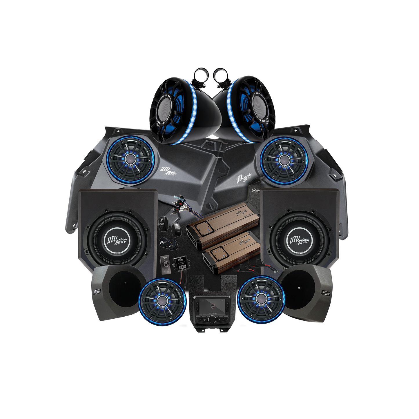 Can-Am® X3 Elite Series Stage 7 Stereo Kit | UTVS-X3-S7-E