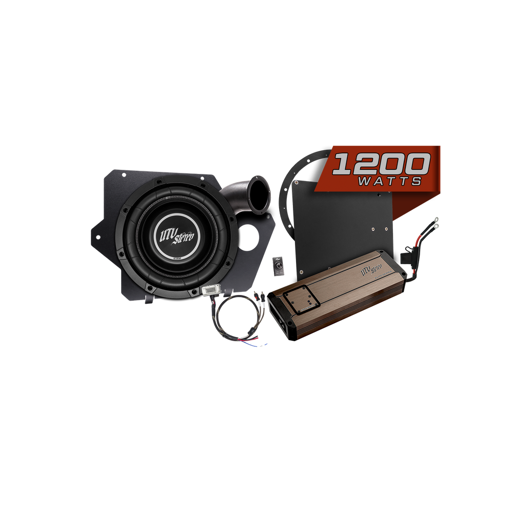 Polaris® Xpedition 1200W 10" Subwoofer Kit  | UTVS-XPD-SUB-1200-1