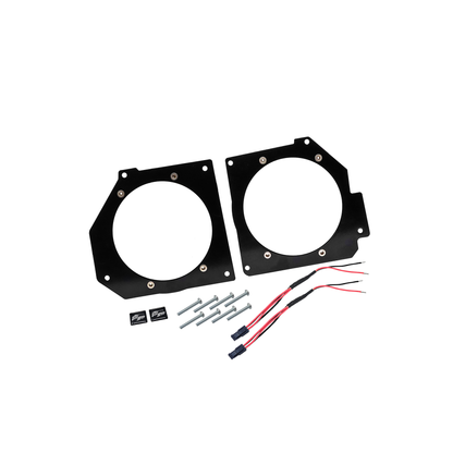 Polaris Xpedition 6.5" Front Speaker Adapters | UTVS-XPD-FSA