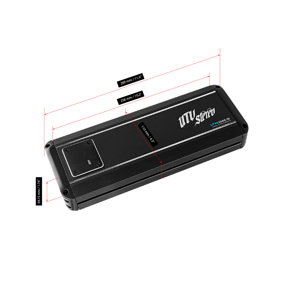 
                      
                        Signature Series 1000W Monoblock Amplifier | UTVS1000.1D
                      
                    