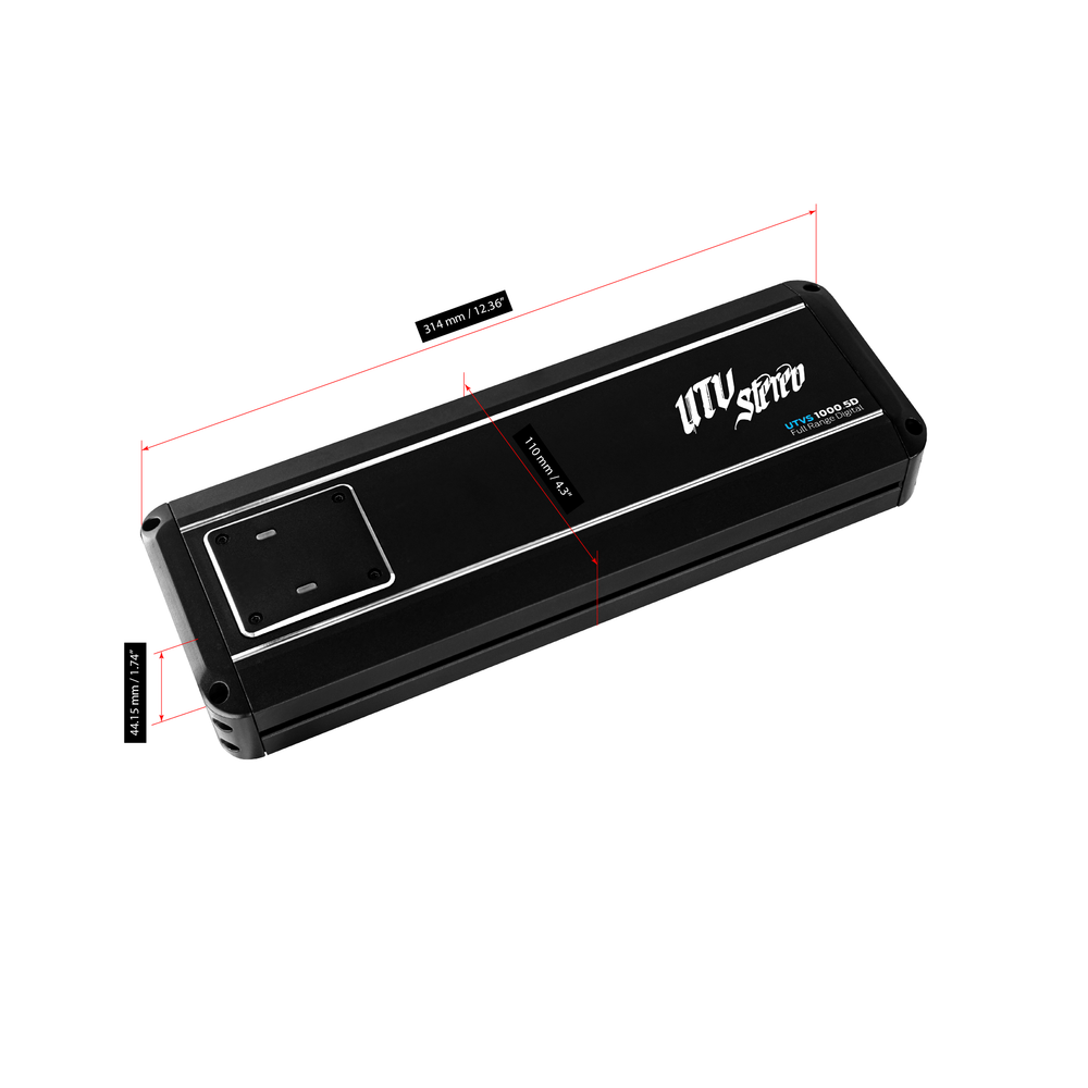 
                      
                        Signature Series 1000W 5-Channel Amplifier | UTVS1000.5D
                      
                    