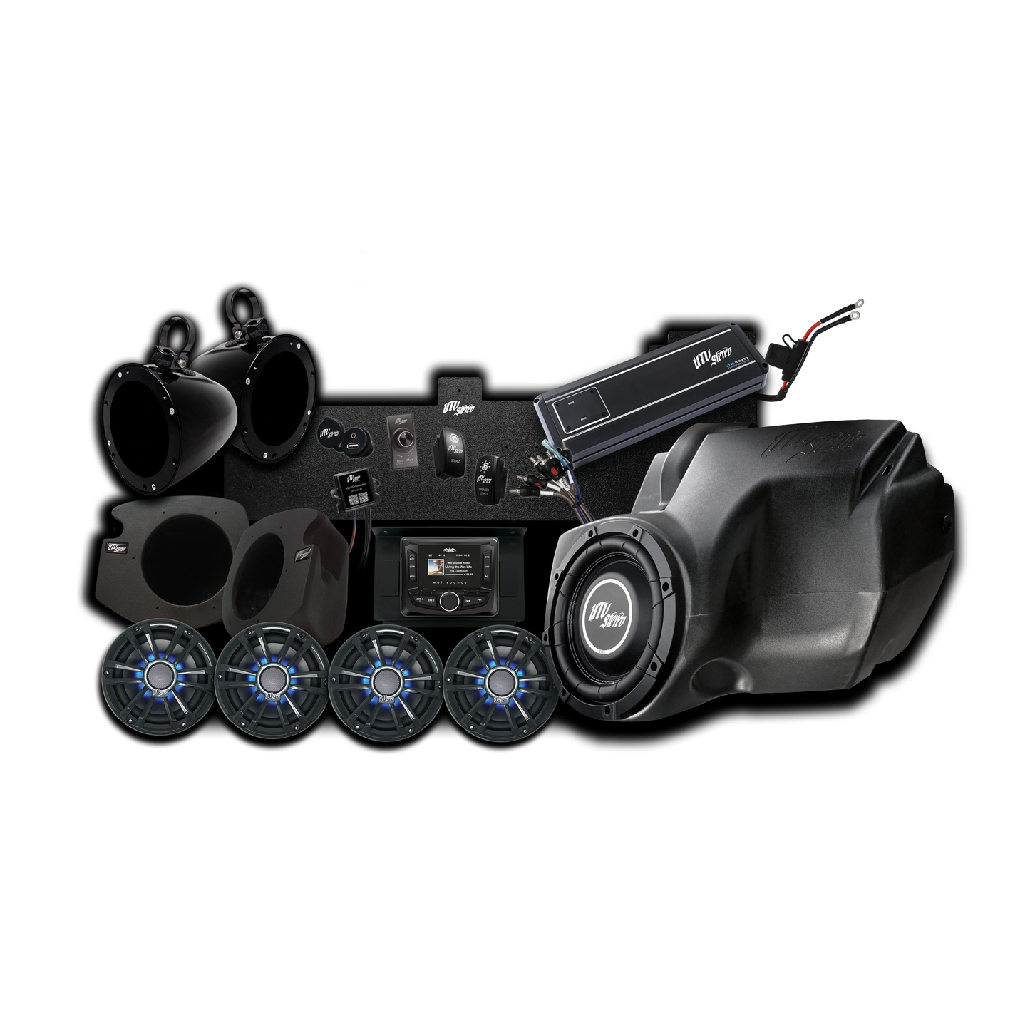 RZR® Signature Series Stage 6 Stereo Kit | UTVS-RZR-S6-S