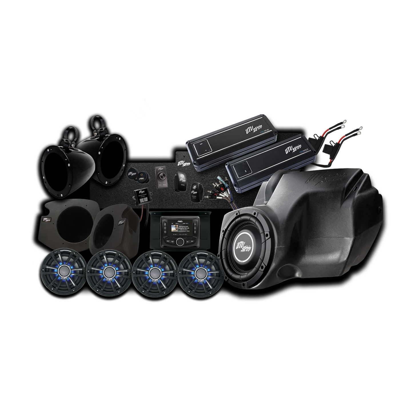 RZR® Signature Series Stage 7 Stereo Kit | UTVS-RZR-S7-S