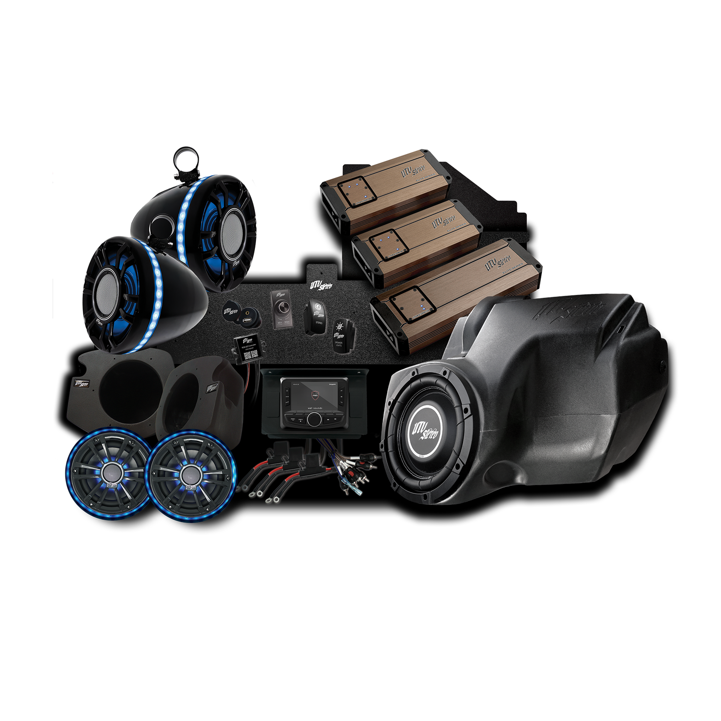 RZR® Elite Series Stage 8 Stereo Kit | UTVS-RZR-S8-E