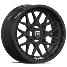 V03 14X7 +25MM 4X110 GLOSS BLACK