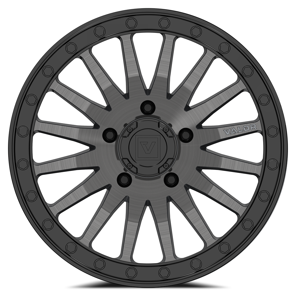 V06 BEADLOCK 15X8 +40 5X114.3 BRUSHED GUNMETAL