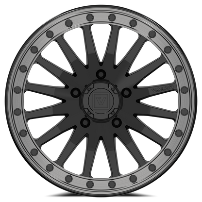 V06 BEADLOCK 15X8 +40 5X114.3 GLOSS BLACK