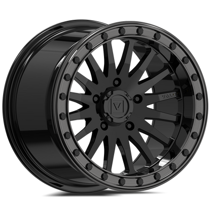 V06 BEADLOCK 15X10 +25 5X114.3 GLOSS BLACK