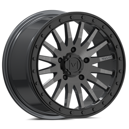 V06 BEADLOCK 15X8 +40 5X114.3 BRUSHED GUNMETAL