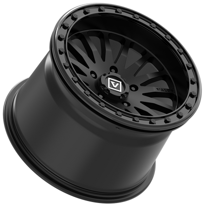 V06 BEADLOCK 15X10 +25 5X114.3 SATIN BLACK