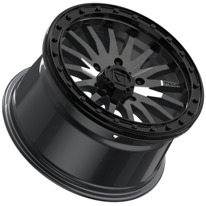 Tango on 15x8 V06 BG UTV Wheel and Tire Kit - Valor Offroad