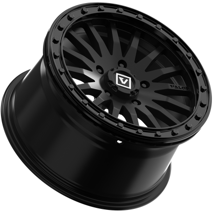 Tango on 15x8 V06 SB UTV Wheel and Tire Kit - Valor Offroad