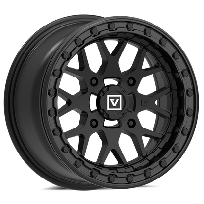 V07 BEADLOCK 15X7 +25MM 4X156 SATIN BLACK