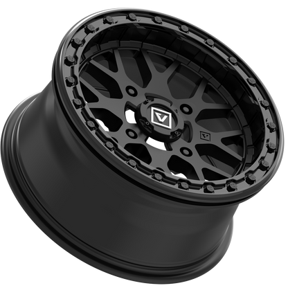 V07 BEADLOCK 15X7 +25MM 4X137 SATIN BLACK