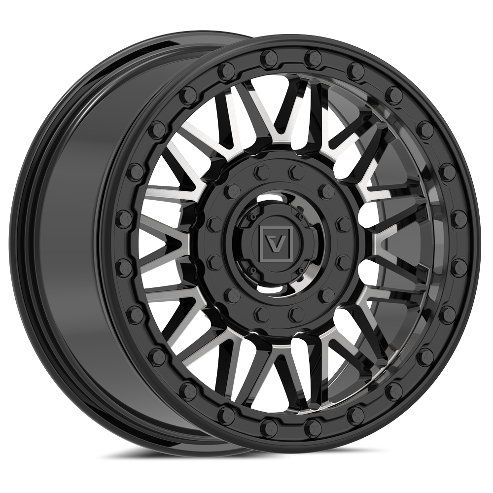 V08 BEADLOCK 15X7 +30MM 4X137/4X156 DARK TINT