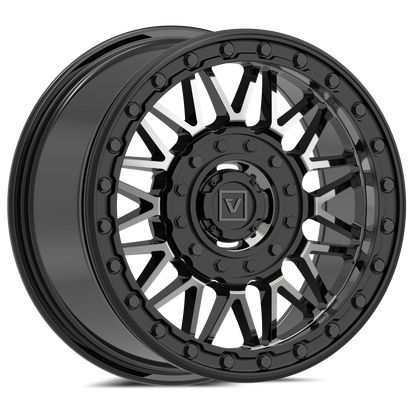 V08 BEADLOCK 15X7 +30MM 4X137/4X156 DARK TINT