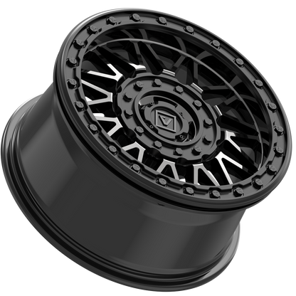 V08 BEADLOCK 15X7 +30MM 4X137/4X156 DARK TINT