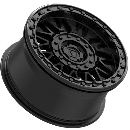 V08 BEADLOCK 15X7 +30MM 4X137/4X156 SATIN BLACK