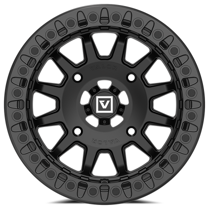 V09 BEADLOCK 15X10 +0 4X137 SATIN BLACK