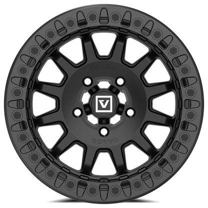 V09 BEADLOCK 15X10 +0 4X156 SATIN BLACK