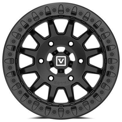 V09 BEADLOCK 15X10 +0 6X139.7 SATIN BLACK
