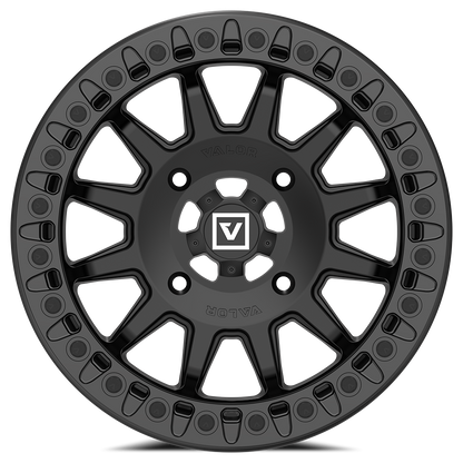 V09 BEADLOCK 15X7 +40 4X156 SATIN BLACK