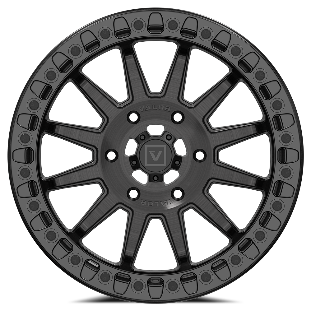 V09 BEADLOCK 17X8 +40 6X139.7 BRUSHED CHARCOAL