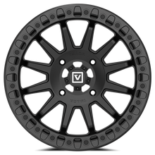 V09 BEADLOCK 17X8 +40 4X137 SATIN BLACK
