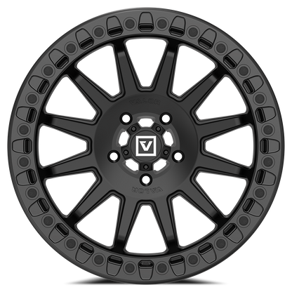 V09 BEADLOCK 17X8 +40 5X114.3 SATIN BLACK