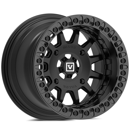 V09 BEADLOCK 15X10 +0 4X156 SATIN BLACK