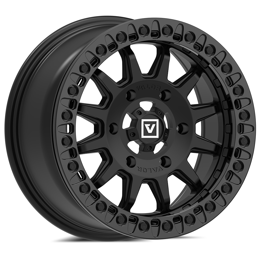 V09 BEADLOCK 15X7 +40 6X139.7 SATIN BLACK