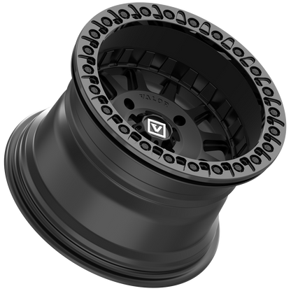 V09 BEADLOCK 15X10 +0 4X137 SATIN BLACK