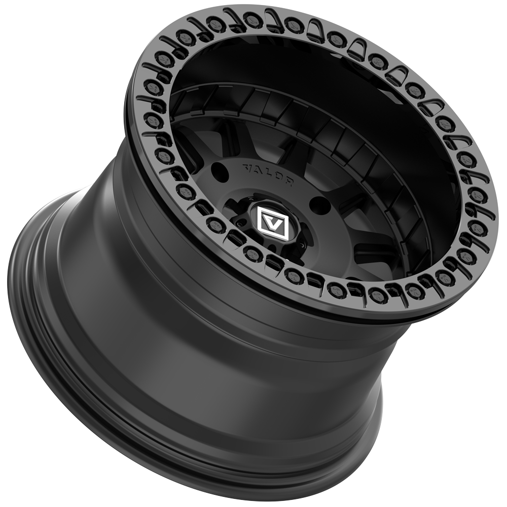 V09 BEADLOCK 15X10 +0 4X156 SATIN BLACK