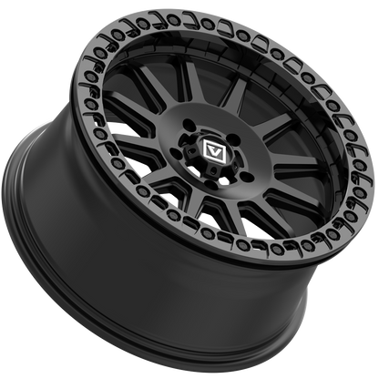 V09 BEADLOCK 17X8 +40 5X114.3 SATIN BLACK