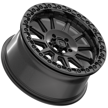 V09 BEADLOCK 17X8 +40 6X139.7 BRUSHED CHARCOAL