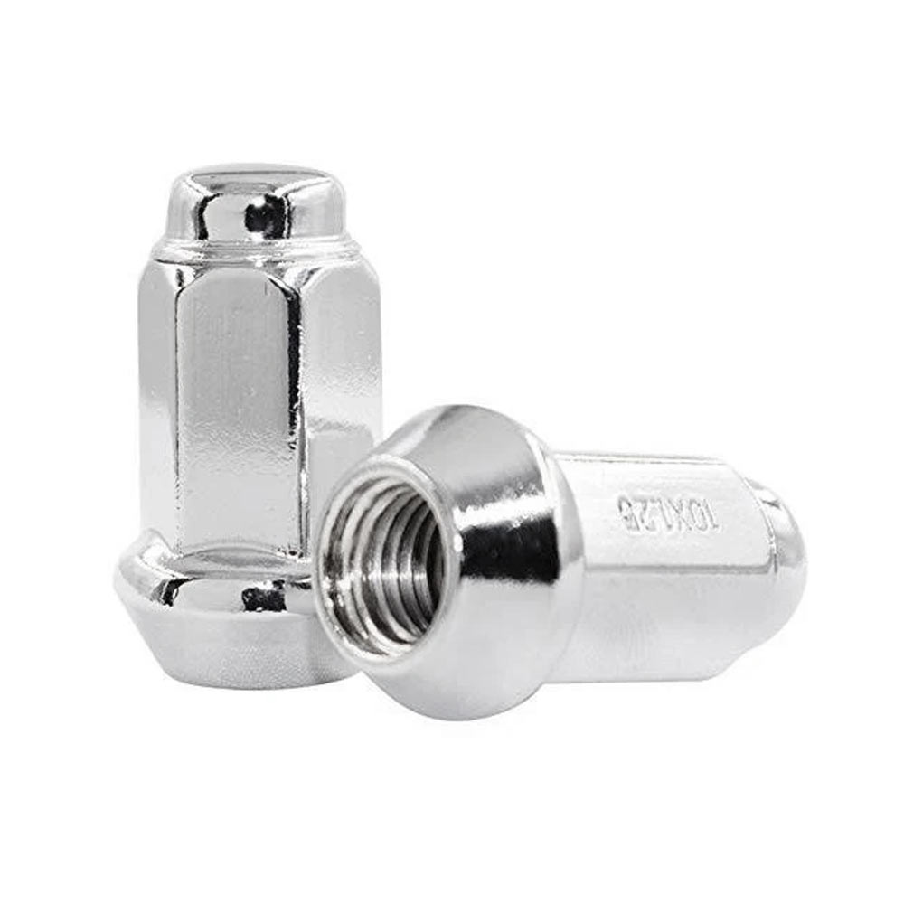 10x1.25 UTV Wheels Lug Kit Chrome (4-Lug)