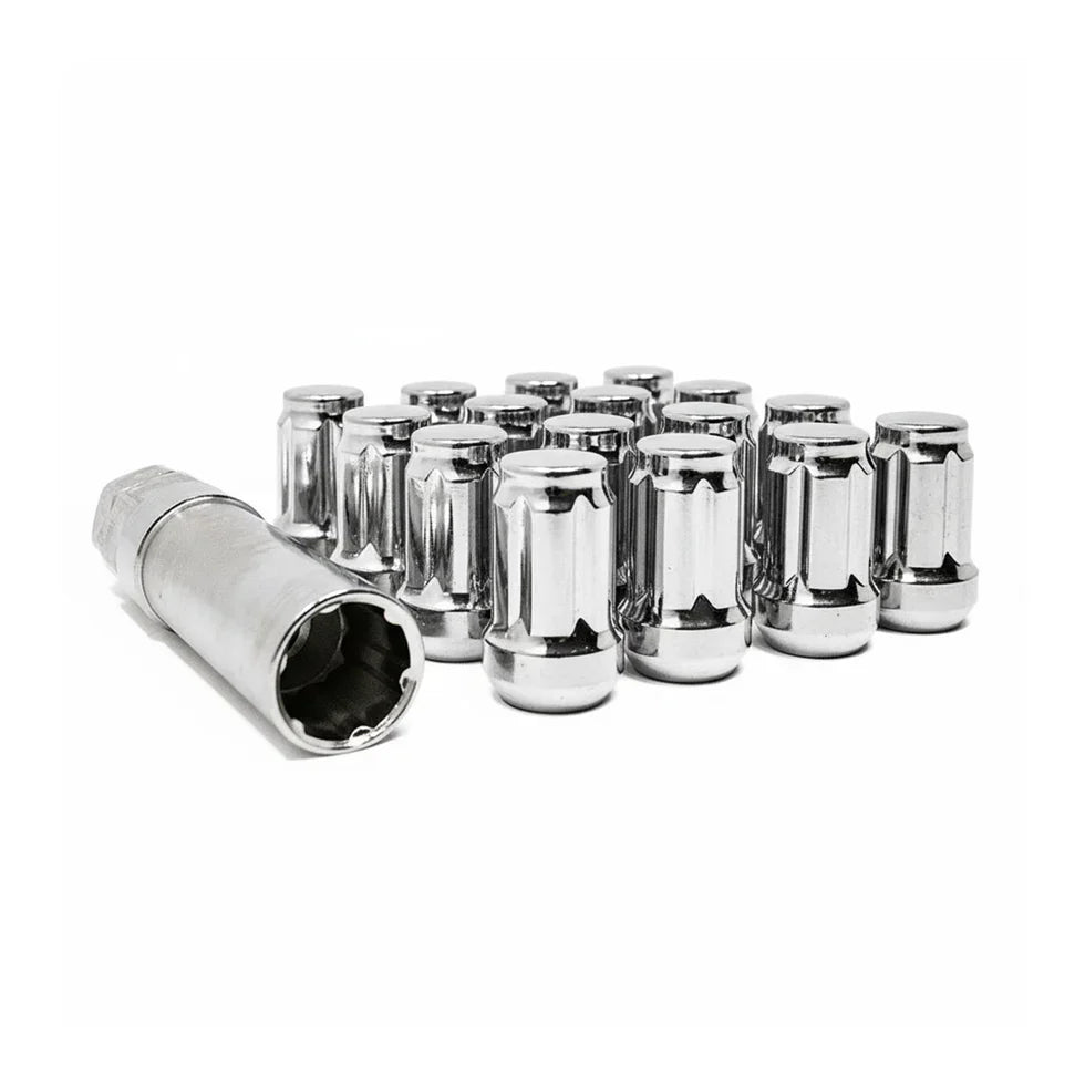 12x1.25 UTV Wheels Lug Kit Chrome (4-Lug)