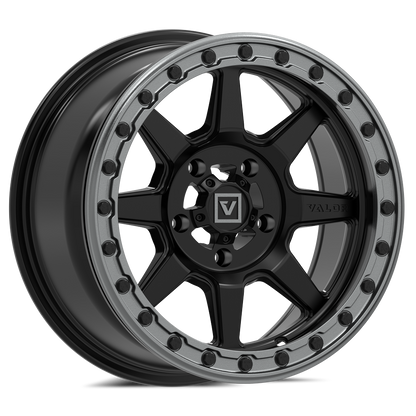 V13 BEADLOCK 15X7 +10MM 5X114.3 SATIN BLACK