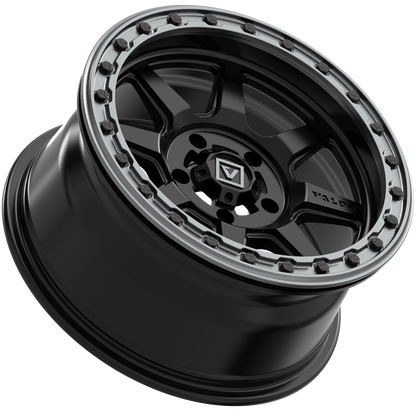 V13 BEADLOCK 15X7 +10MM 4X156 SATIN BLACK