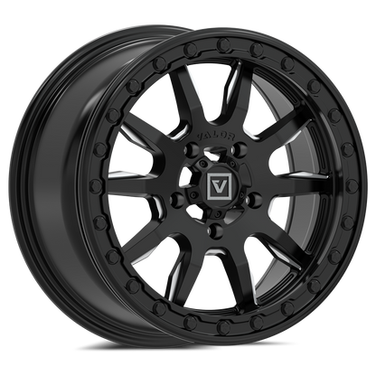 V15 BEADLOCK 15X7 +45MM 5X114.3 SATIN BLACK MILLED