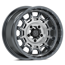 V17 UTV Wheel Brushed Gunmetal - Valor Offroad