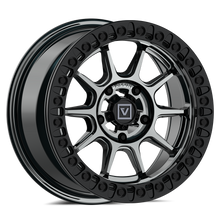 V18 Beadlock UTV Wheel Hyper Black - Valor Offroad