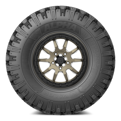 Alpha on 15x7 V15 Bronze UTV Wheel and Tire Kit - Valor Offroad