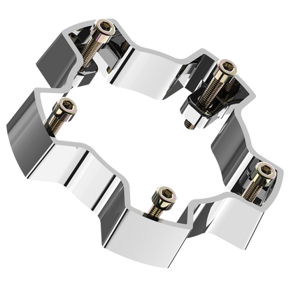 VCAP2 CAP RISER CHROME - ABS