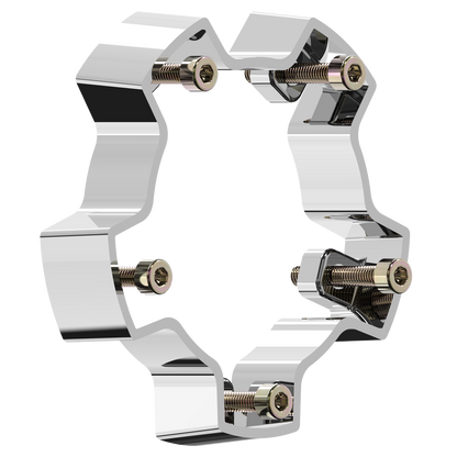 VCAP2 CAP RISER CHROME - ABS