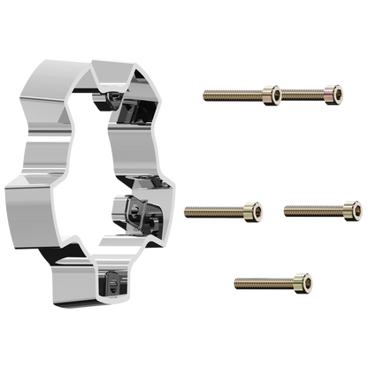 VCAP2 CAP RISER CHROME - ABS