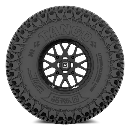 Tango on 15x7 V03 GB UTV Wheel and Tire Kit - Valor Offroad
