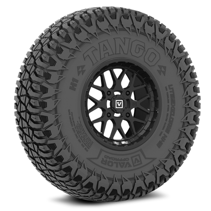 Tango on 15x7 V03 GB UTV Wheel and Tire Kit - Valor Offroad