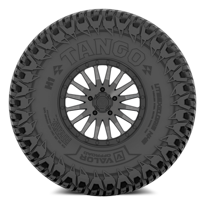 Tango on 15x8 V06 BG UTV Wheel and Tire Kit - Valor Offroad