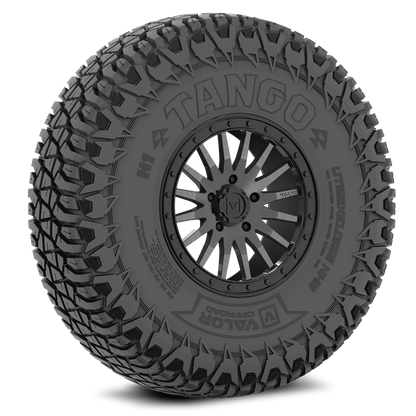 Tango on 15x8 V06 BG UTV Wheel and Tire Kit - Valor Offroad